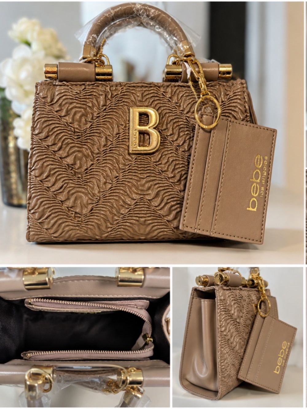 Beautiful taupe bag